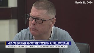 Medical examiner recants testimony after Nashville father convicted in babys death in 2004 [upl. by Atinel]