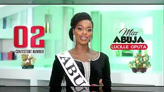 Miss Universe Nigeria 2024  Meet Miss Abuja Lucille Oputa [upl. by Arramahs253]