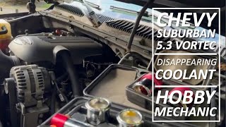 Troubleshooting and Fixing a Coolant Leak on my 53 Chevy Suburban  Hobby Mechanic [upl. by Nnednarb]