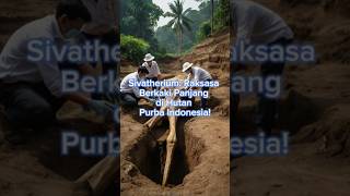 Sivatherium Raksasa Berkaki Panjang di Hutan Purba Indonesiacerita sejarah indonesia jawa [upl. by Helli]