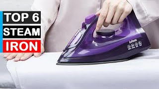 Top 6 Best Steam Iron of 2024 [upl. by Lesoj]