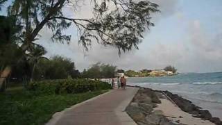 BARBADOS BRIDGETOWN BOARDWALK [upl. by Hpesoj]