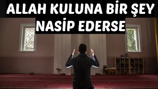 ALLAH KULUNA BİR ŞEY NASİP EDERSE  VOLKAN AKSOY [upl. by Yrad]