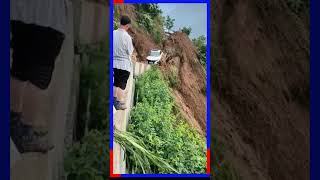 Shocking Mountain Collapse Caught on Camera MustSee Natural Disaster Footage [upl. by Zita]