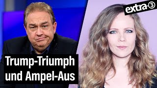 TrumpTriumph und AmpelAus mit Oliver Kalkofe  Bosettis Woche 82  extra 3  NDR [upl. by Cita]