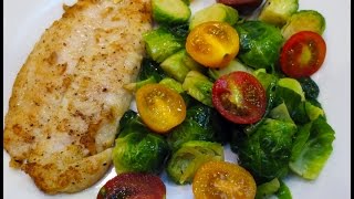 Garlicky Pan Seared FISH FILLET [upl. by Hermosa103]