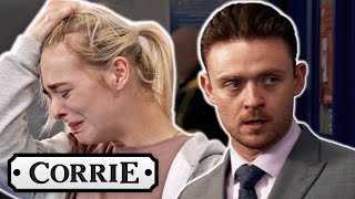 Joel Twists the Story and Puts the Blame on Lauren  Coronation Street [upl. by Ahoufe]