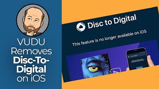 VUDU removes DiscToDigital scanning from iOS app  EverCurious Geek [upl. by Nord]