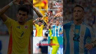 Colombia vs Argentina highlight FIFA World Cup Qualifiers  CONMEBOL🤣 tsports argentinafootball [upl. by Ynaffets]