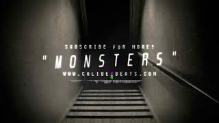 FREE Hopsin x Eminem Dark Halloween Type Beat  Monsters CALIBERBEATS [upl. by Inkster83]