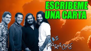 ESCRIBEME UNA CARTA  Los Nocheros karaoke [upl. by Cargian]