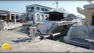 Limassol Cyprus Marina walking tour 4k 60fps [upl. by Eelinnej469]