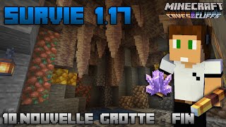 Survie Tuto 117  Nouvelle Grotte 118   10  Minecraft Découverte 117 [upl. by Setiram]