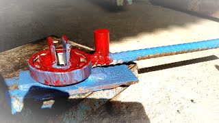 extremely grateful fabrication tool  metal banding homemade tools [upl. by Russom]