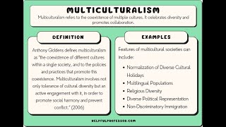 What is multiculturalism and why doesnt it work [upl. by Dahs468]