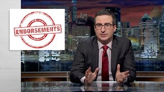 Endorsements Web Exclusive Last Week Tonight with John Oliver HBO [upl. by Paget9]