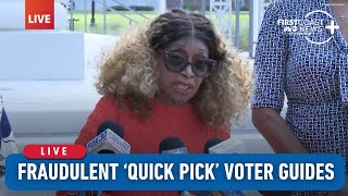 Former US Rep Corrine Brown files complaint over fake voter guides distributed in Jacksonville [upl. by Portie71]