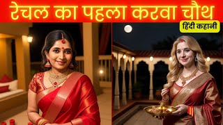 रेचल का पहला करवा चौथ  Rachel Ka Pehla Karwa Chauth  Hindi Kahani  Moral Story  Saas Bahu Kahani [upl. by Ennaeirrac]