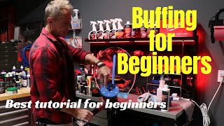 Buffing a Car a MUST watch for any beginner [upl. by Sumaes]