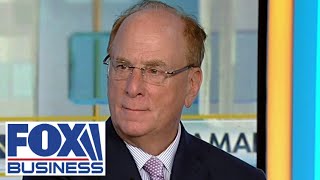 BlackRock CEO Larry Fink The economy is in a very good position [upl. by Attekram]