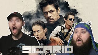 SICARIO 2015 TWIN BROTHERS FIRST TIME WATCHING MOVIE REACTION [upl. by Oremoh]