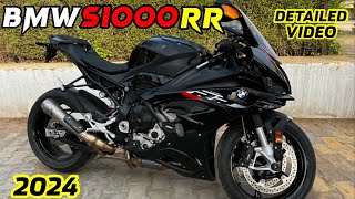 2024 BMW S1000rr Detailed Review Video 🚀  Sab Ki Dream Bike s1000rr [upl. by Sirehc]