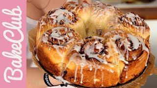 Zimtschnecken Cinnamon Rolls  BakeClub [upl. by Bor]