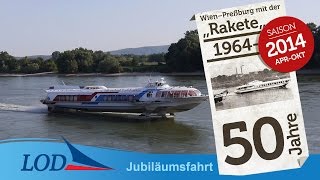 Tragflügelboot LOD 50 Jahre Jubiläumsfahrt [upl. by Sanyu]