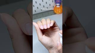 easy gel extensions 💅🏻 gelnails nails gelxnails nailtutorial diynails nailextension [upl. by Shabbir]