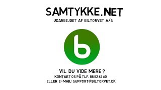 SamtykkeNet  Biltorvet AS [upl. by Enelec]