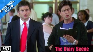 The Diary Scene  Emotional Scene  Kal Ho Naa Ho  Shahrukh Khan Saif Ali Khan amp Preity Zinta [upl. by Oglesby]