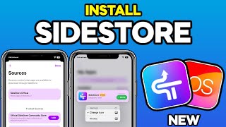 NEW HOW to DOWNLOAD SIDESTORE Wireless Refresh and IPA Installation [upl. by Hannaoj]