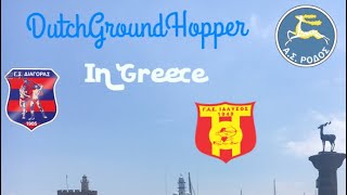 GroundHop In Rhodes  Greece Visiting Rodos FC  Diagoras FC amp GAS Lalysos 1948 [upl. by Kaliski]