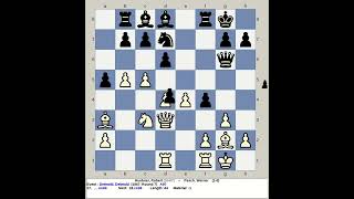 Huebner Robert vs Pesch Werner  Detmold Chess 1967 Germany [upl. by Yusem]