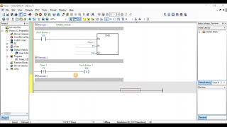 ISPSOFT Timer Programming For PLC Delta DVP [upl. by Minnnie]