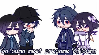 Saiouma meet pregame Saiouma  drv3 gacha [upl. by Amandie]