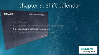 WinCC Unified V17 35 Configure Unified Calendar Templates winccguru [upl. by Ronda]