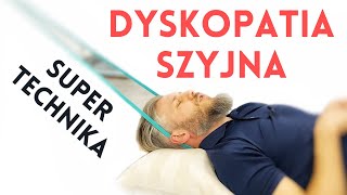 DYSKOPATIA SZYJNA rwa barkowa  super technika zmniejszająca ucisk  dr n med Marcin Wytrążek [upl. by Aztinad]