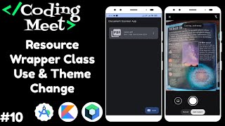 Final Video  Doc Scanner App  Resource Wrapper Class Use amp Theme Change  MVVM  Jetpack Compose [upl. by Nylirret824]
