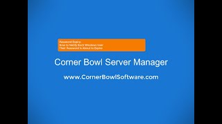 How to Notify Each Windows User Their Password is About to Expire [upl. by Assel529]