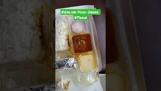 Online Food Order in Train Journey shorts ReelYourFeel🎬RailRestro [upl. by Yedarb]