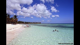 Best Tropical Island  Isla Saona Saona Island  Dominican Republic [upl. by Enitsirc]