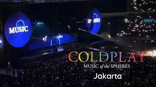 FULL SHOW 4K HD Sound Music of The Spheres Coldplay in Jakarta Nov 15 2023 at GBK Osmo Pocket 3 [upl. by Xxam]