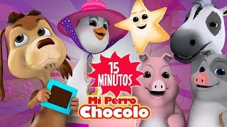 ENGANCHADOS MUCHAS CANCIONES INFANTILES  MI PERRO CHOCOLO  CANCIONES INFANTILES [upl. by Enorej]