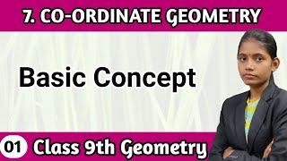 Chapter 7 coordinate geometry class 9 basic concept mathematics maharashtra board lecture 1 [upl. by Yrkcaz]