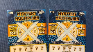 TWO MYSTERY MULTIPLIER SCRATCH OFFS FROM THE FLORIDA LOTTERY [upl. by Egon951]