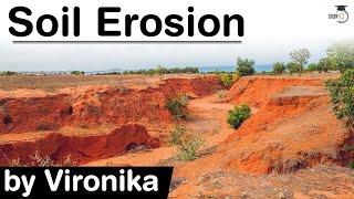 What is Soil Erosion Causes and Effects of Soil Erosion  How to prevent Soil Erosion UPSC IAS [upl. by Allimaj]