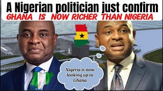 BREAKING NEWS A NIGERIAN POLITICIAN JEST CONFIRMED GHANA IS NOW RICHER THAN NIGERIA 💰🇬🇭🇳🇬 [upl. by Behm681]