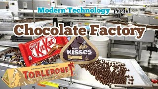 Modern Technology Chocolate Factory  Toblerone Kisses amp Kitkat Factory [upl. by Westbrook]