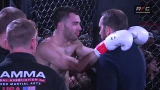 Illyrian Fight Night AJ Gilbert vs Matt Valencia [upl. by Pfeifer446]